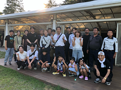 会社イベント　バーベキュー大会ジップライン体験